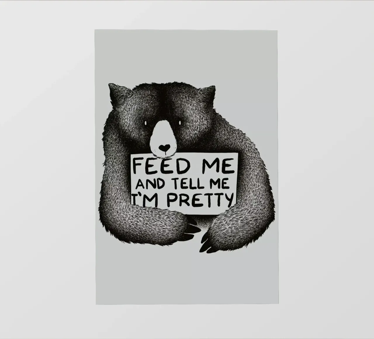 Feed Me telo in pvc da Tobe Fonseca