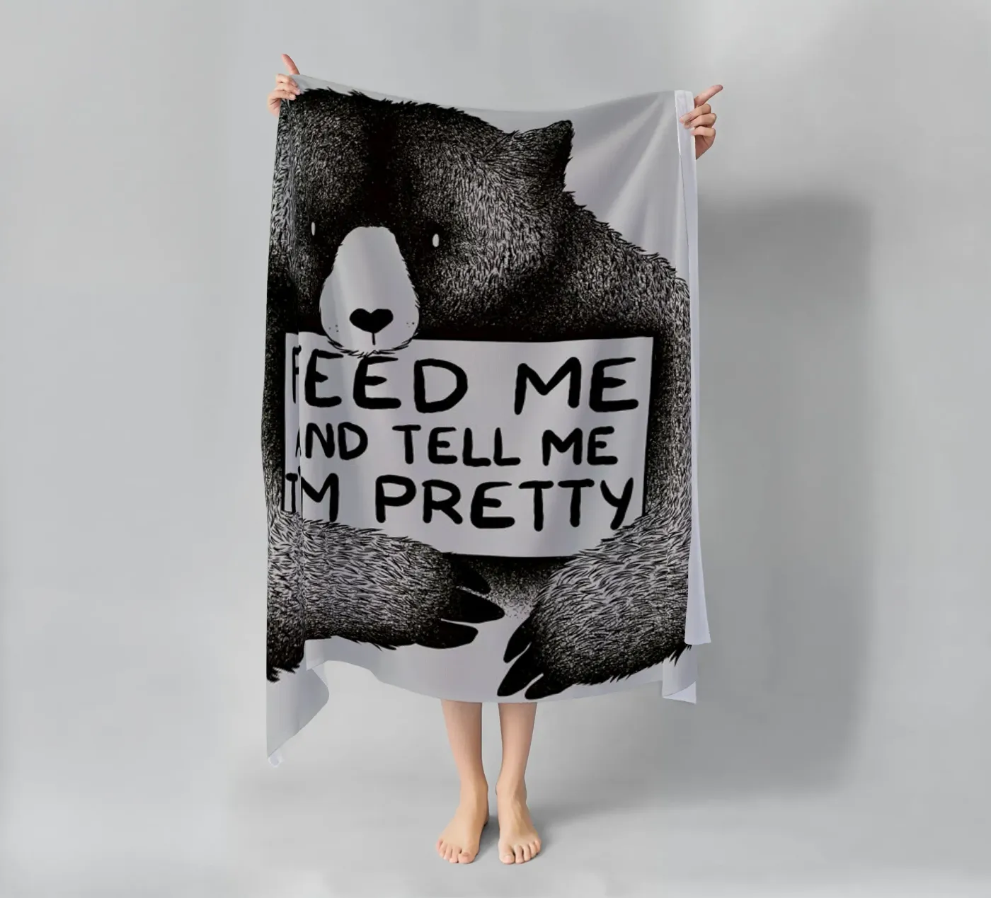 Feed Me serviette de plage de Tobe Fonseca