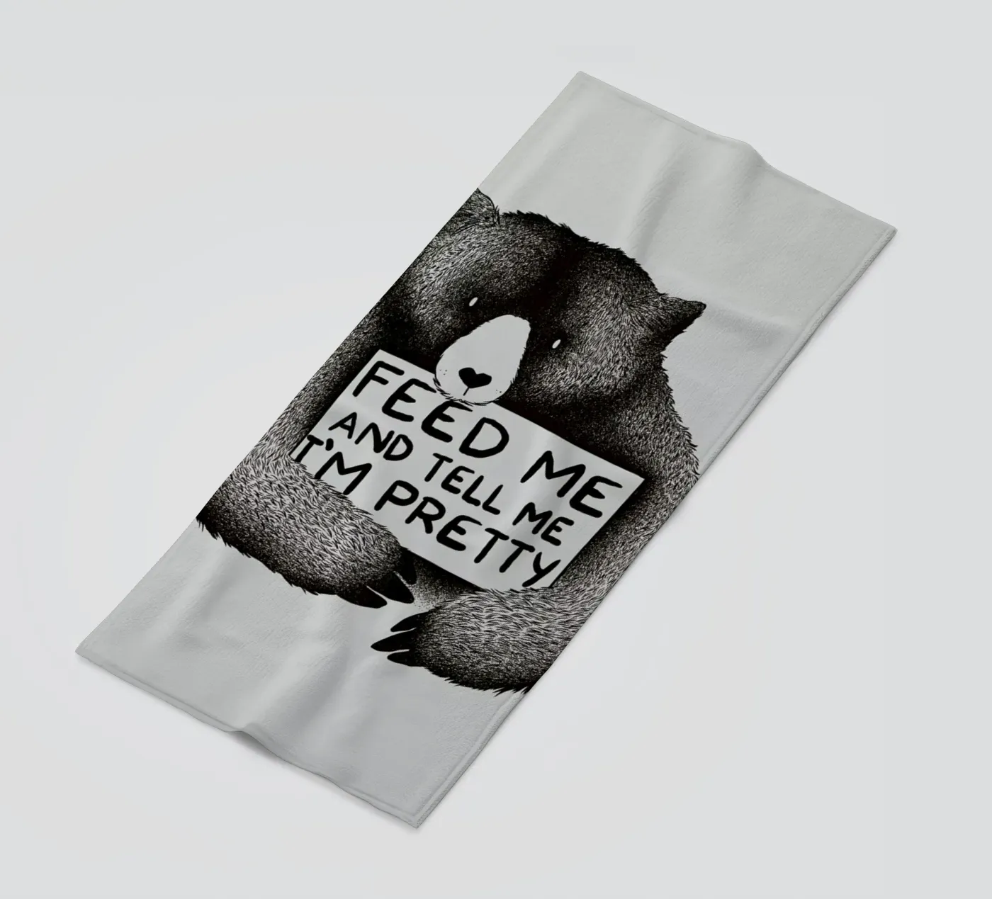Feed Me serviette de plage de Tobe Fonseca