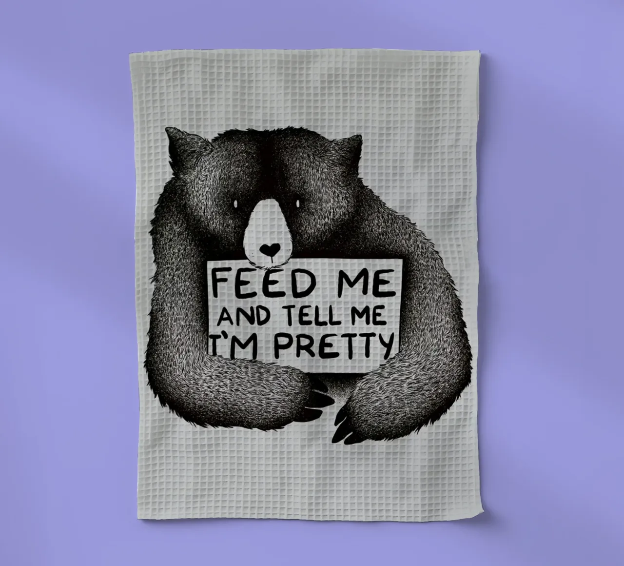 Feed Me canovaccio da cucina da Tobe Fonseca