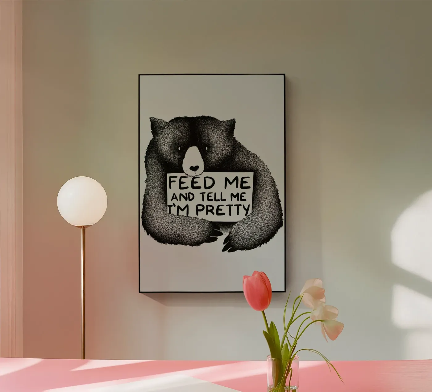 Feed Me plexiglas de Tobe Fonseca