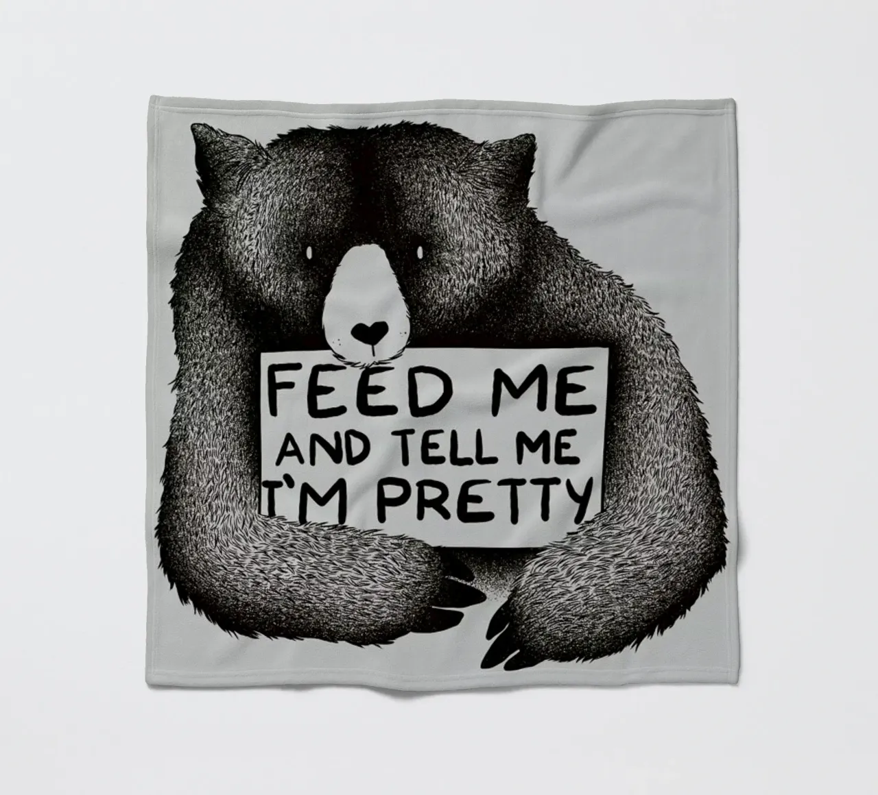 Feed Me Fleecedecke von Tobe Fonseca
