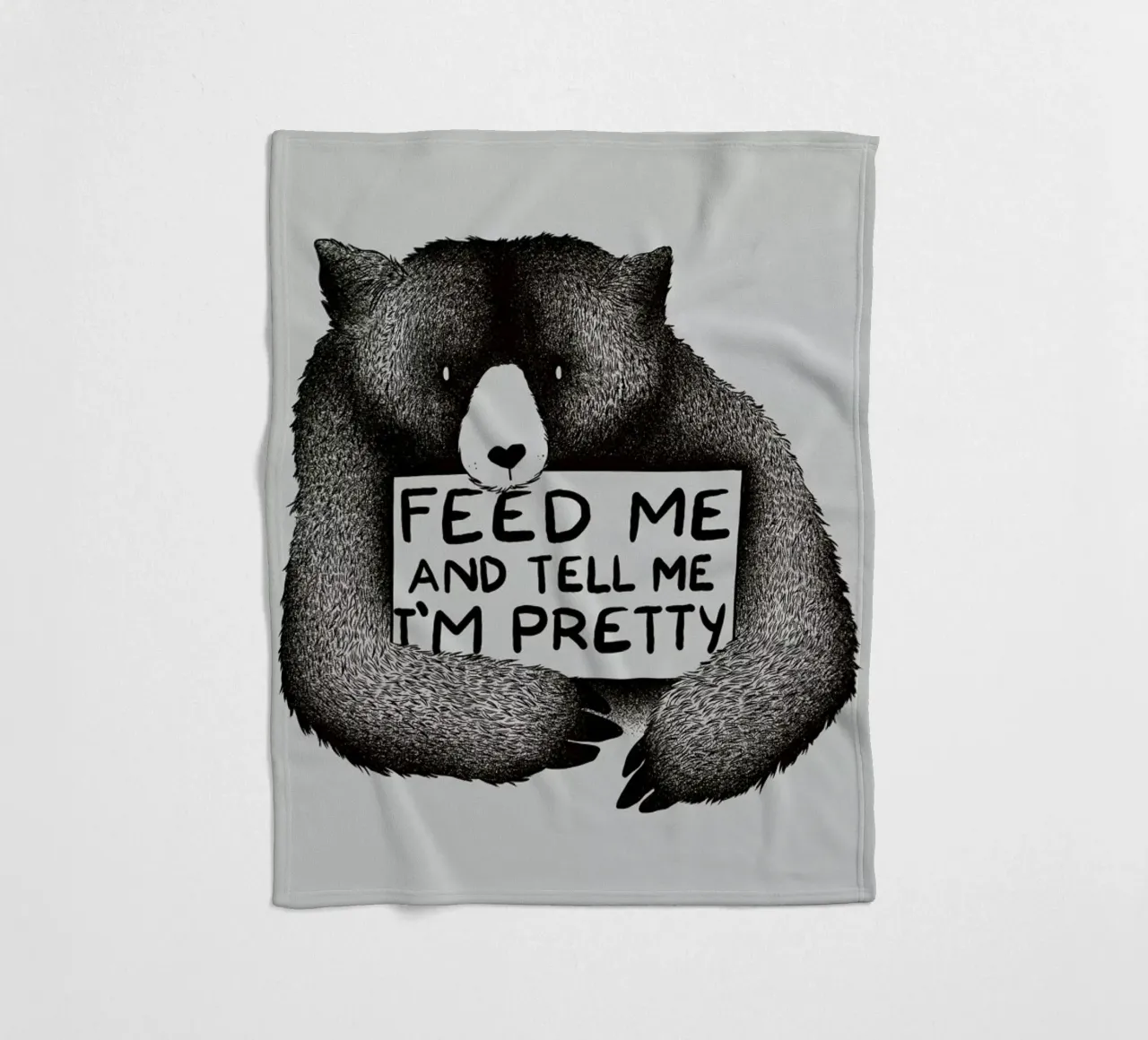 Feed Me Fleecedecke von Tobe Fonseca