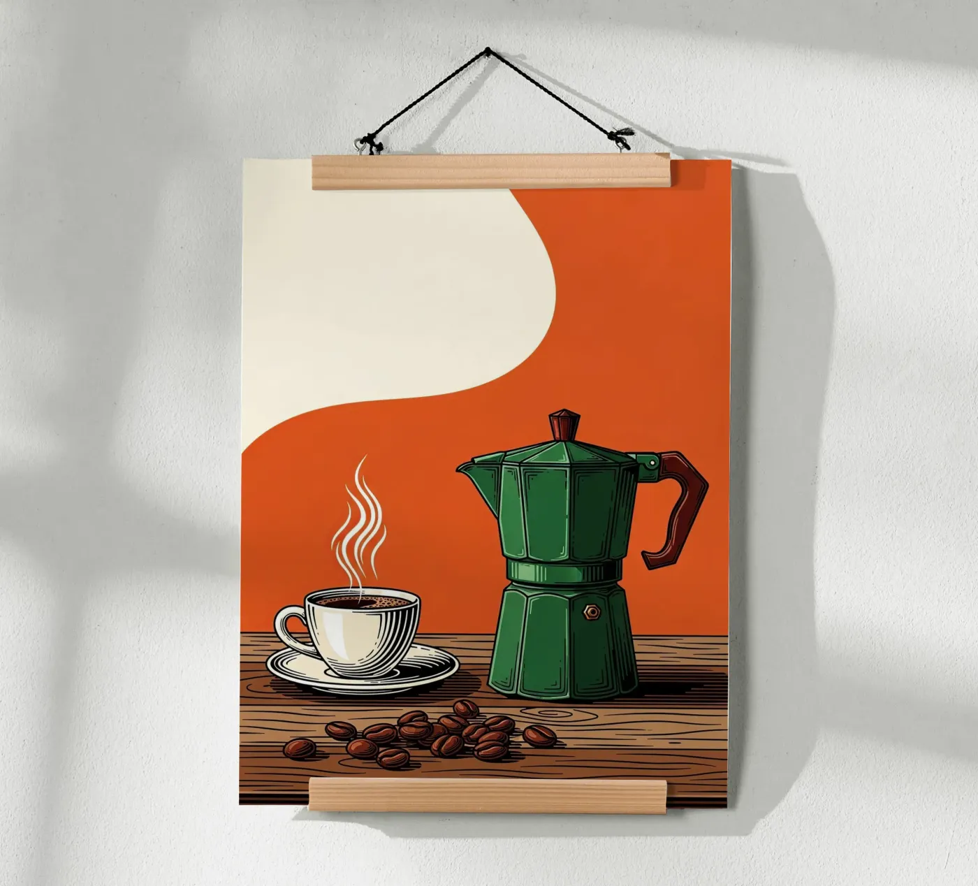 Verde e forte poster da thung thung
