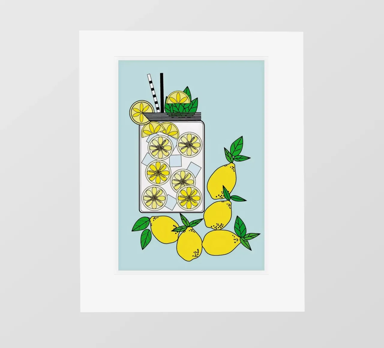 Il sole in un bicchiere telo in pvc da SunflowerDE