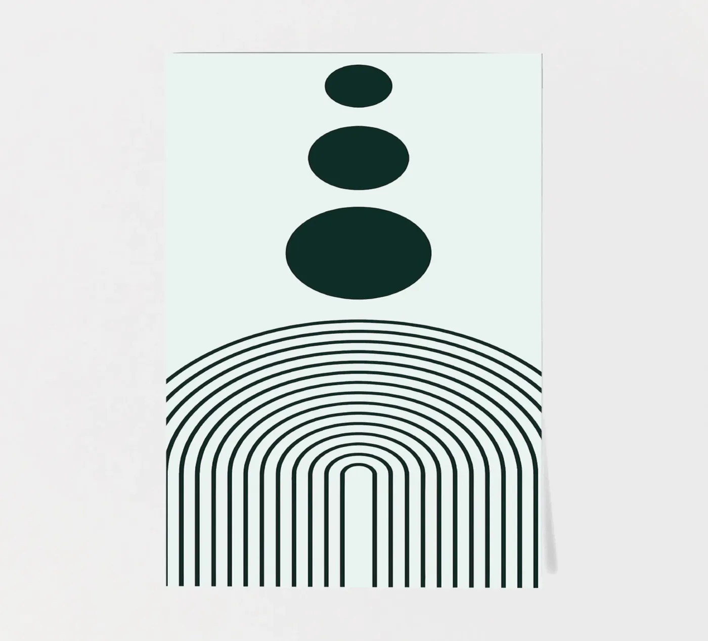 Linear Equilibrium sticker sheet by Robert