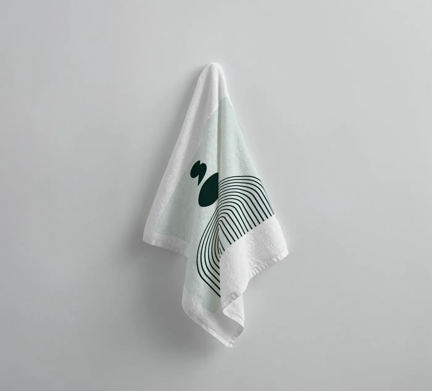 Linear Equilibrium towel by Robert
