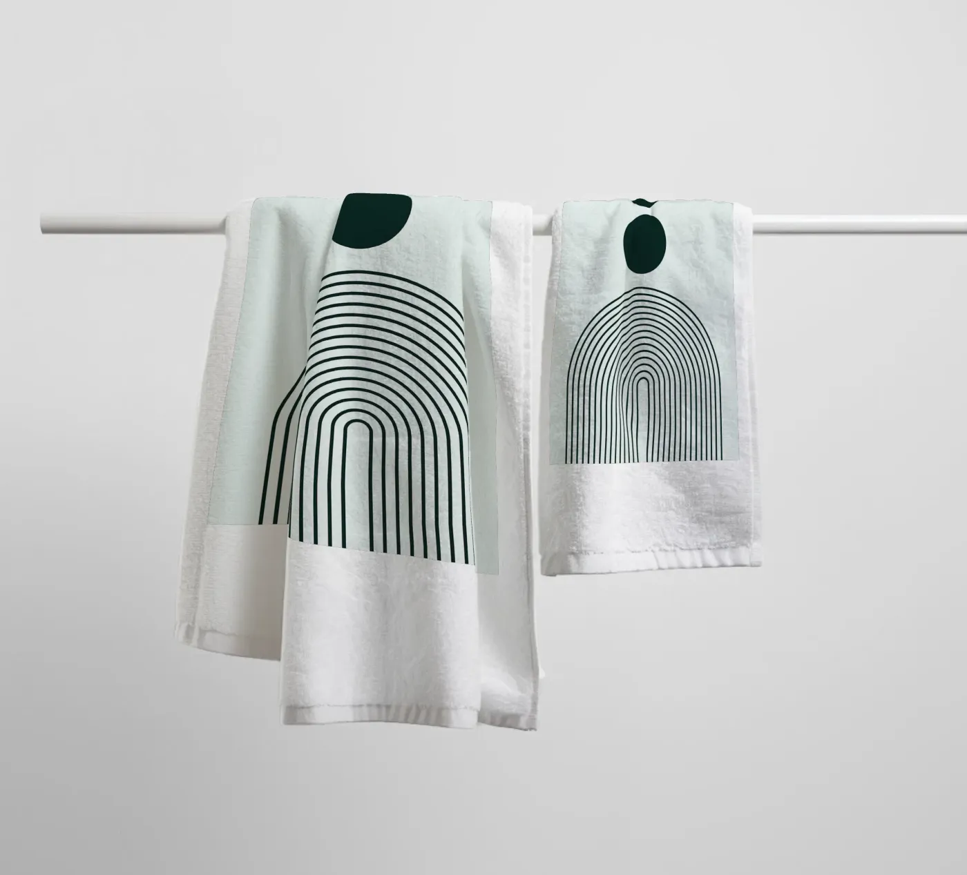 Linear Equilibrium towel by Robert