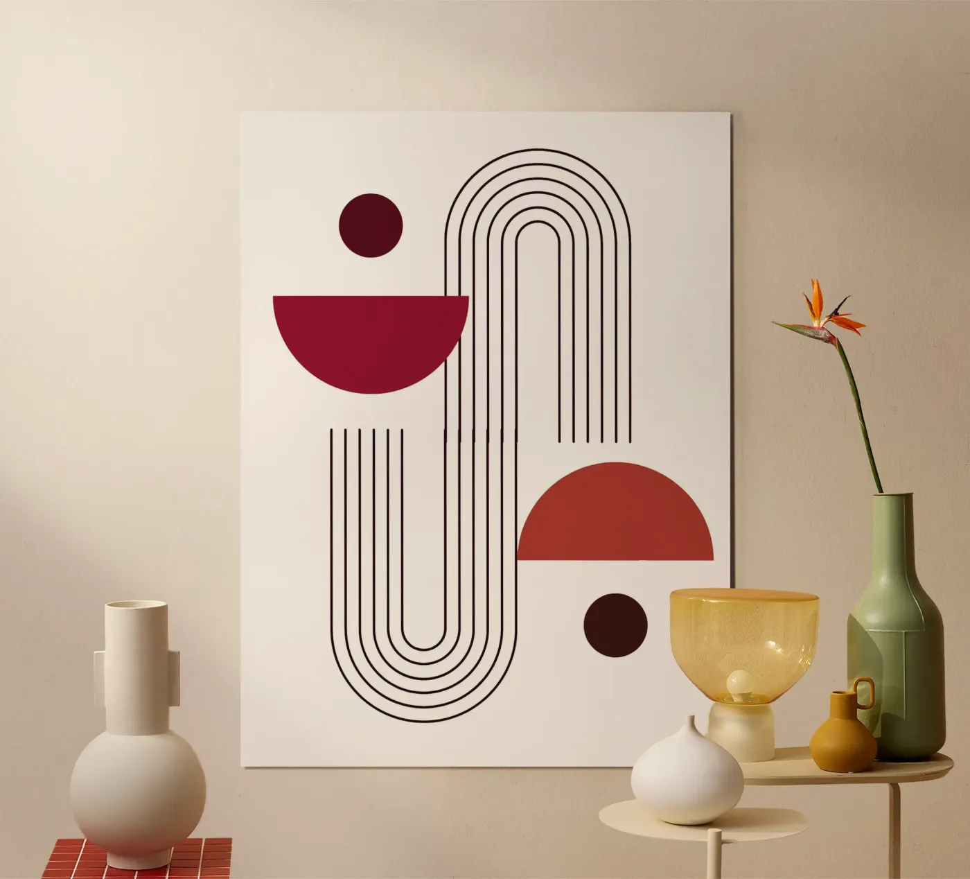 Rhythmic Flow poster by Robert