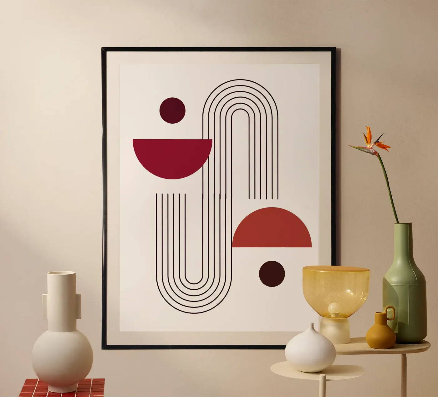 Rhythmic Flow poster by Robert