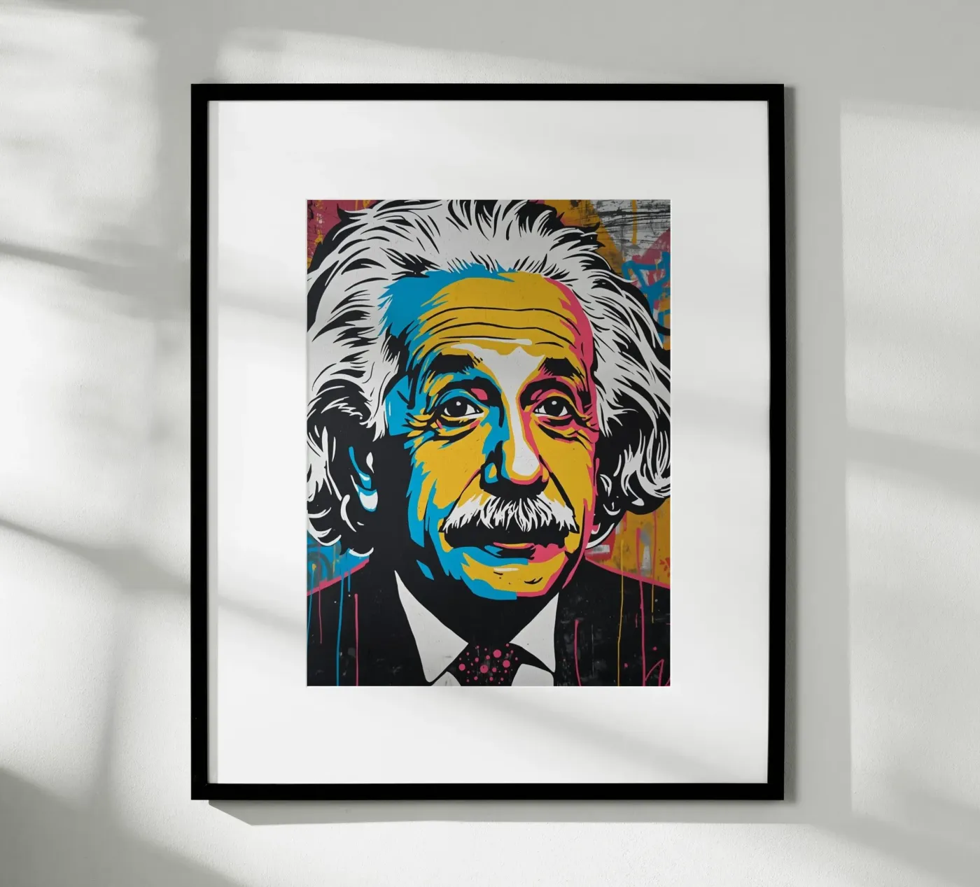 Einstein Pop poster da DigiWunderwerk