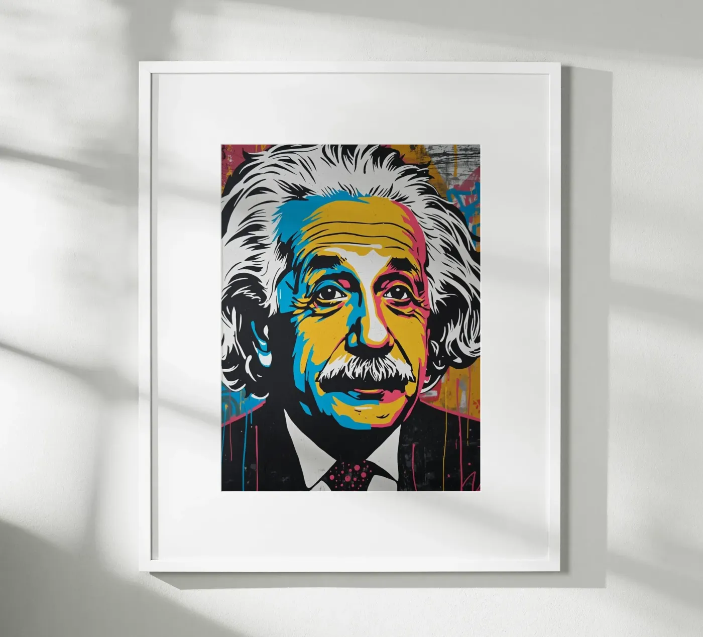 Einstein Pop poster da DigiWunderwerk