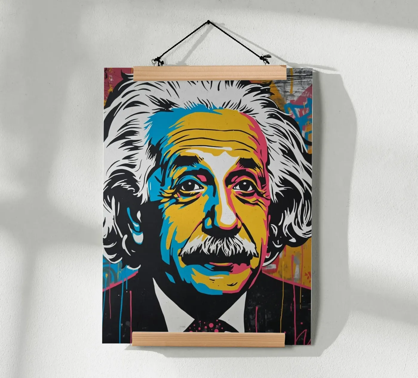 Einstein Pop poster da DigiWunderwerk