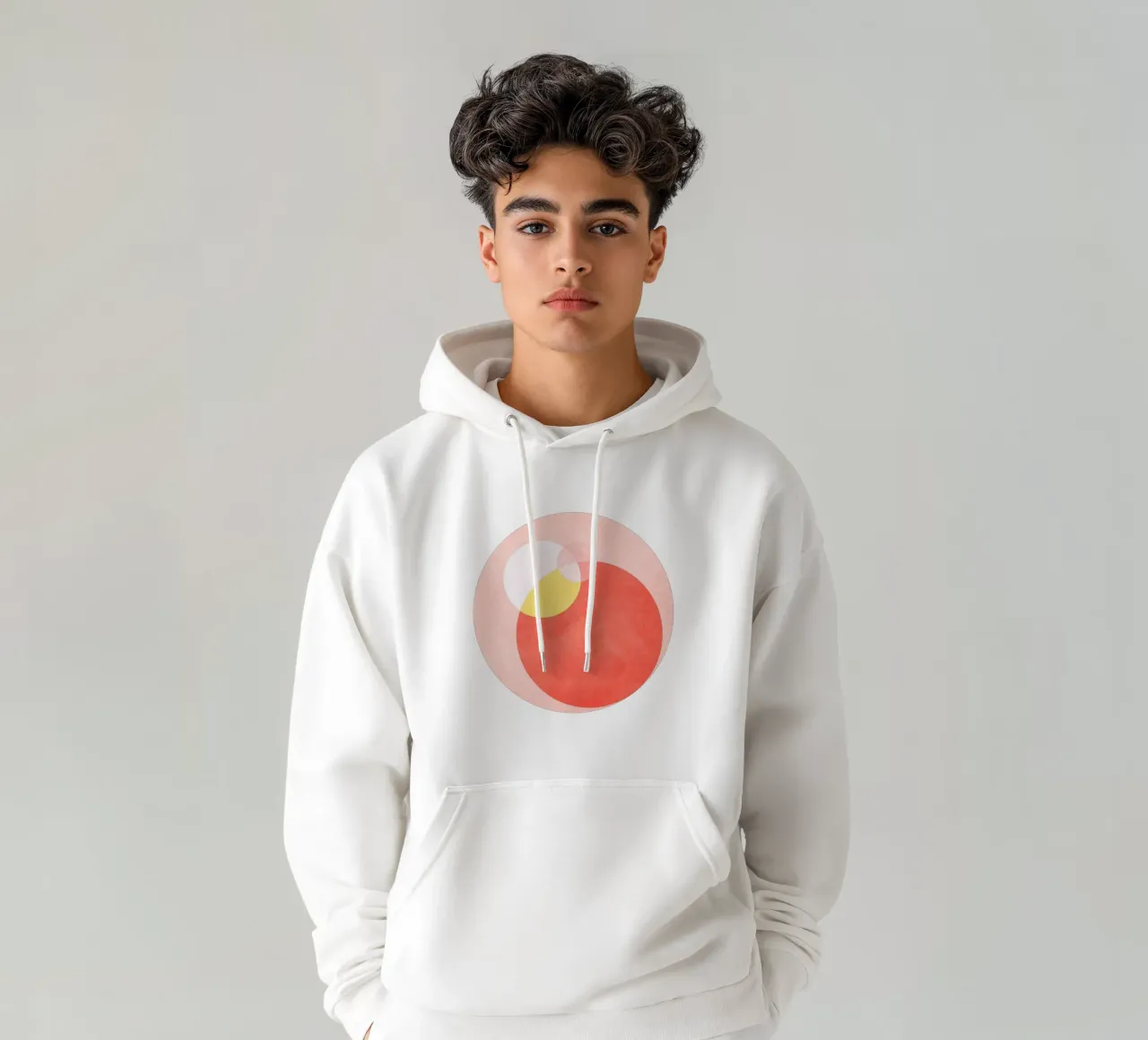 Delicatamente felpa con cappuccio da lovely lines