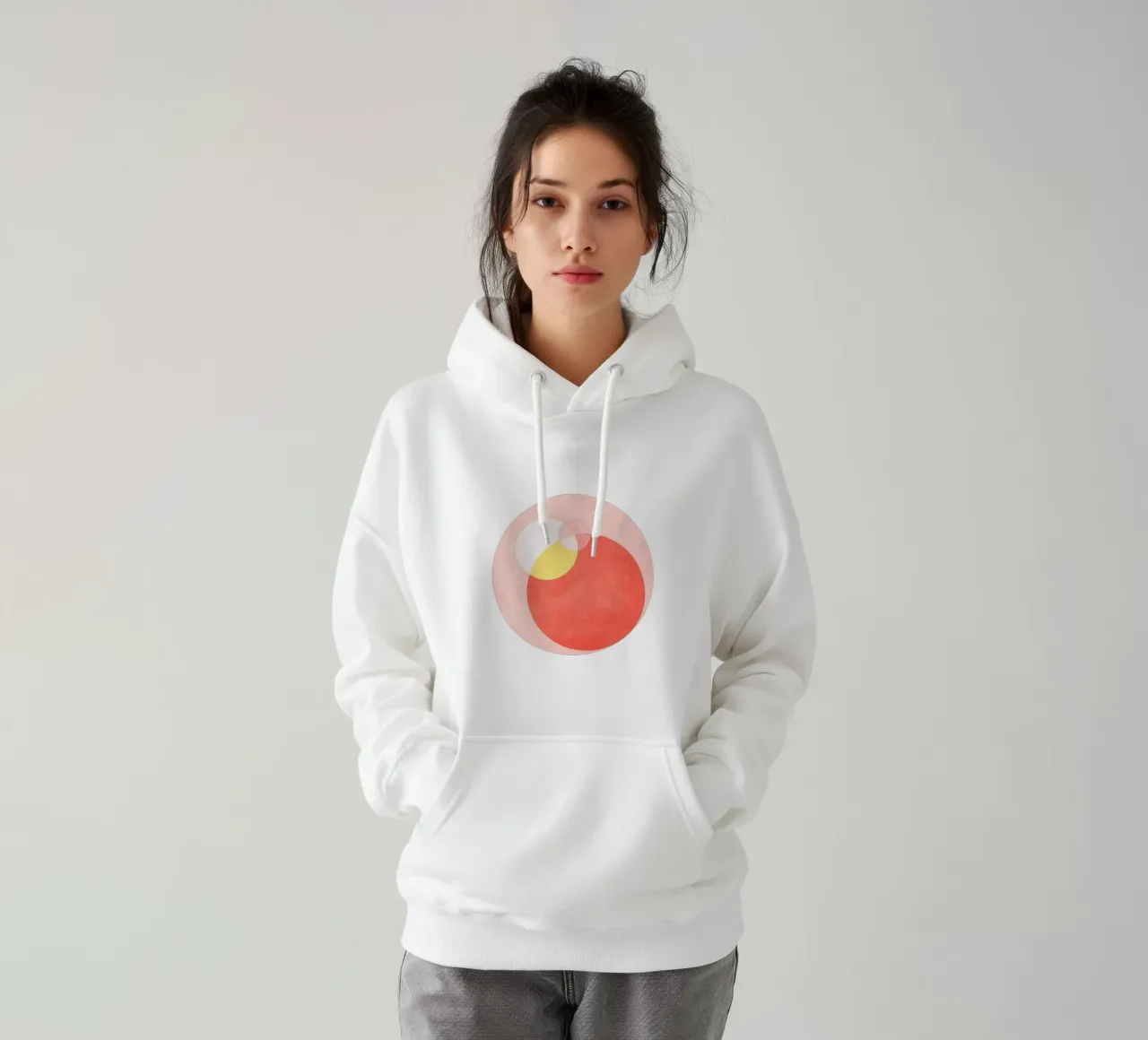 Delicatamente felpa con cappuccio da lovely lines