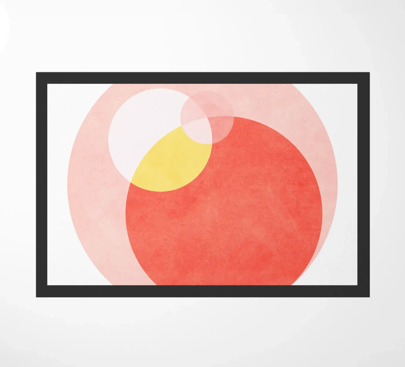 Gently deurmat van Abstract Joy