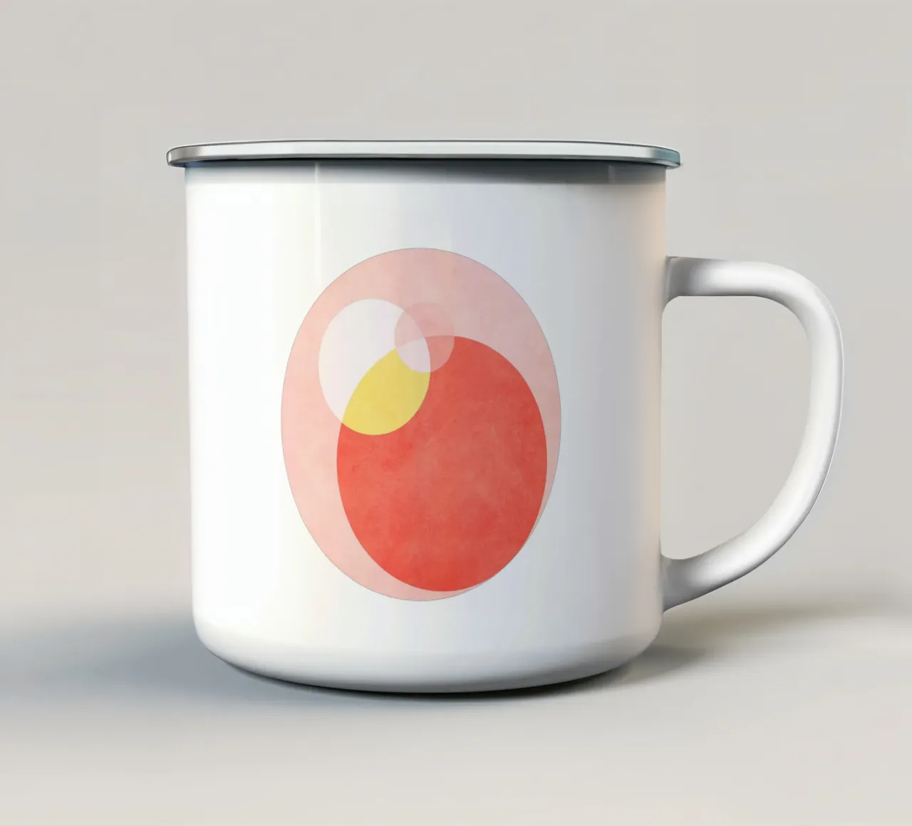 Delicatamente tazza in smalto da lovely lines