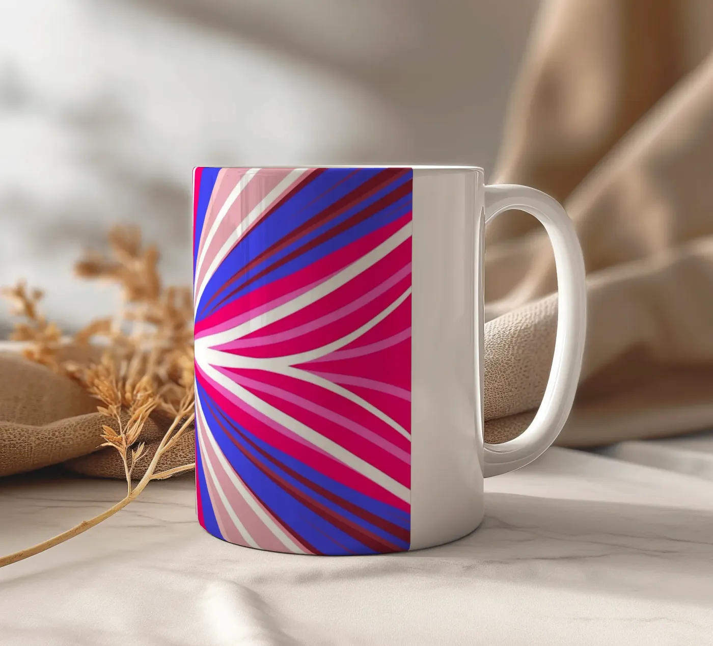 Cross ceramic mug by Simplicity