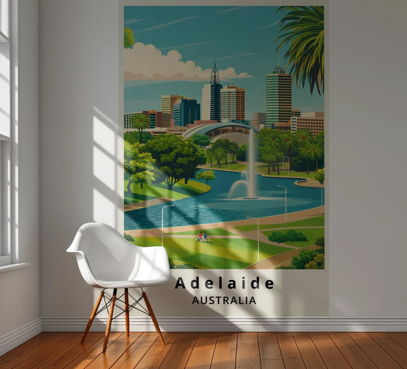 Adelaide fotobehang van Catvalenzuele