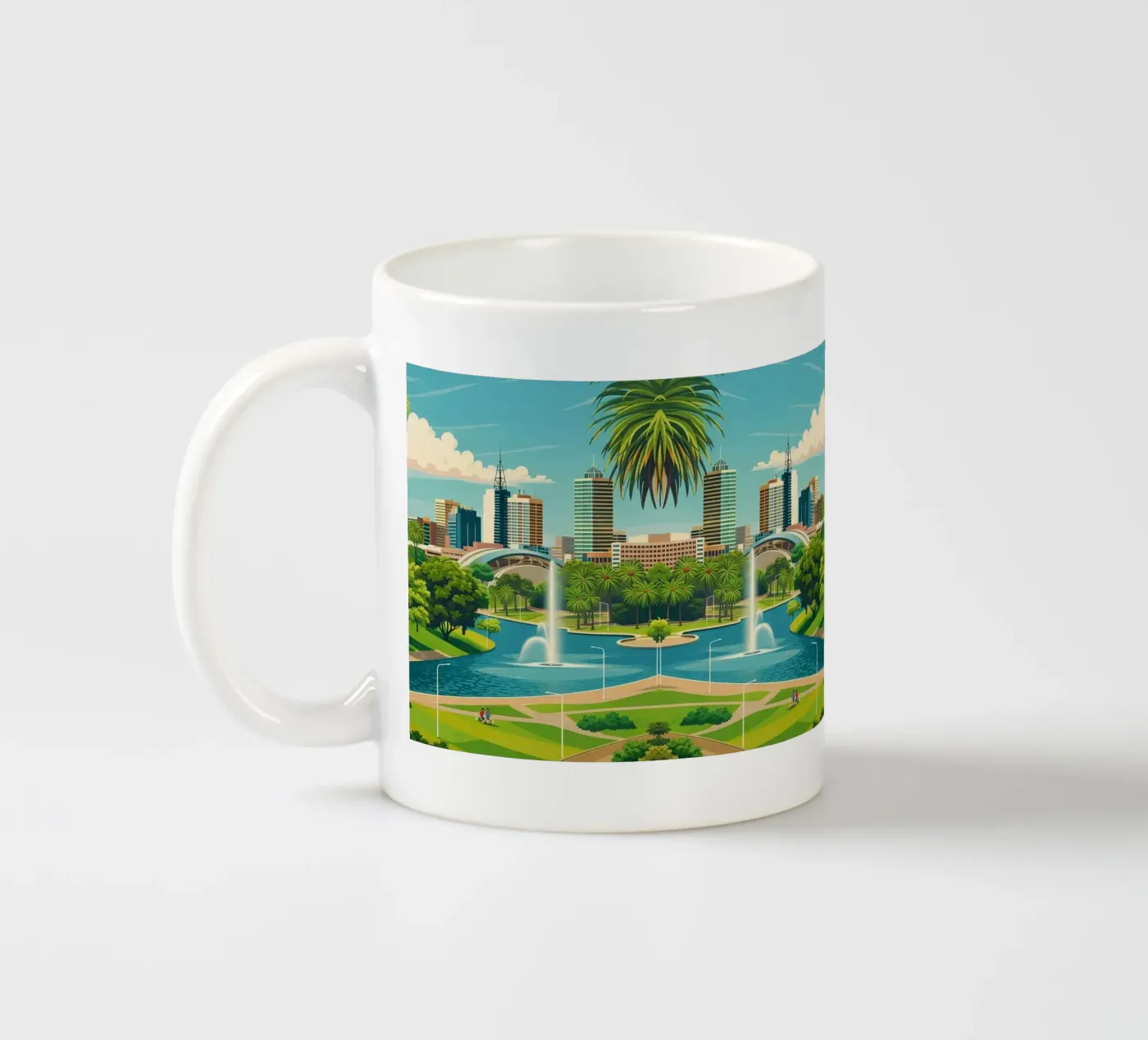 Adelaide ceramic mug by Catvalenzuele