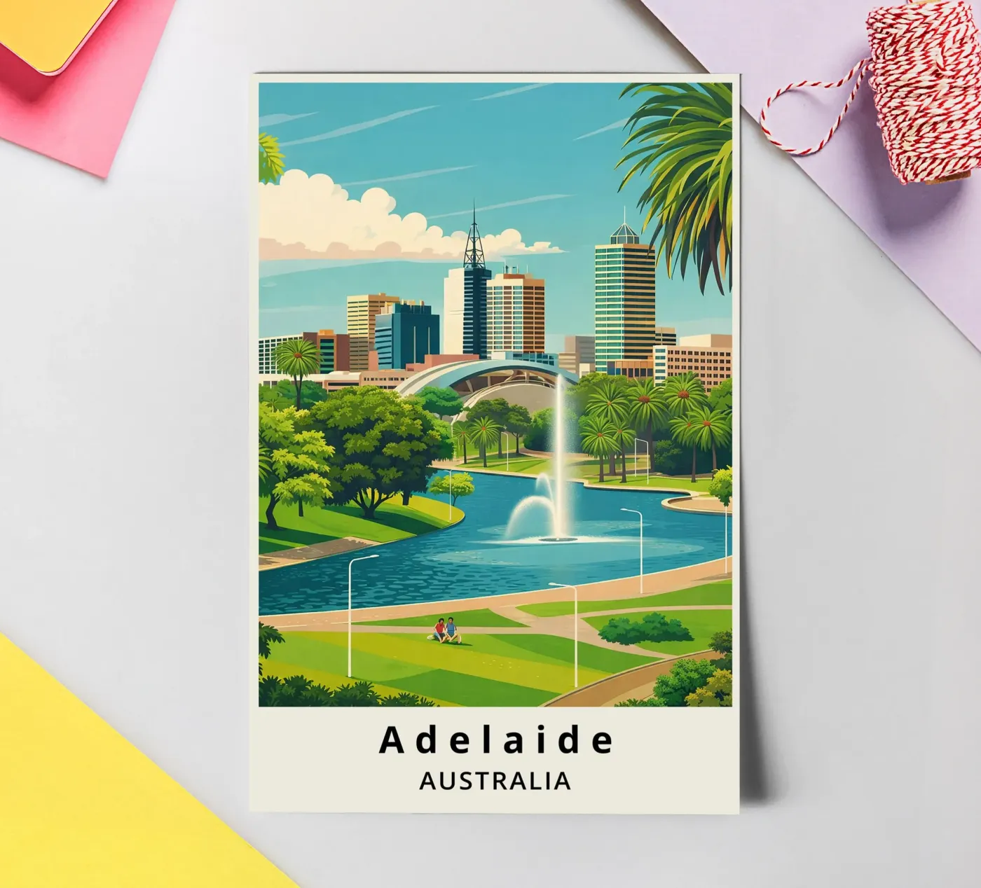 Adelaide sticker sheet by Catvalenzuele
