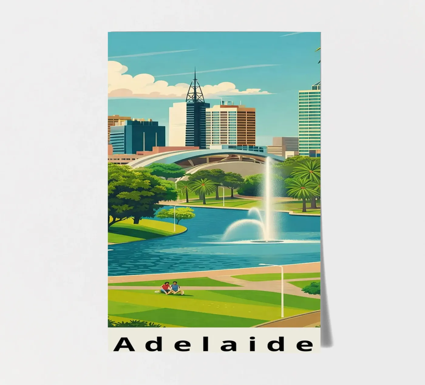Adelaide sticker sheet by Catvalenzuele