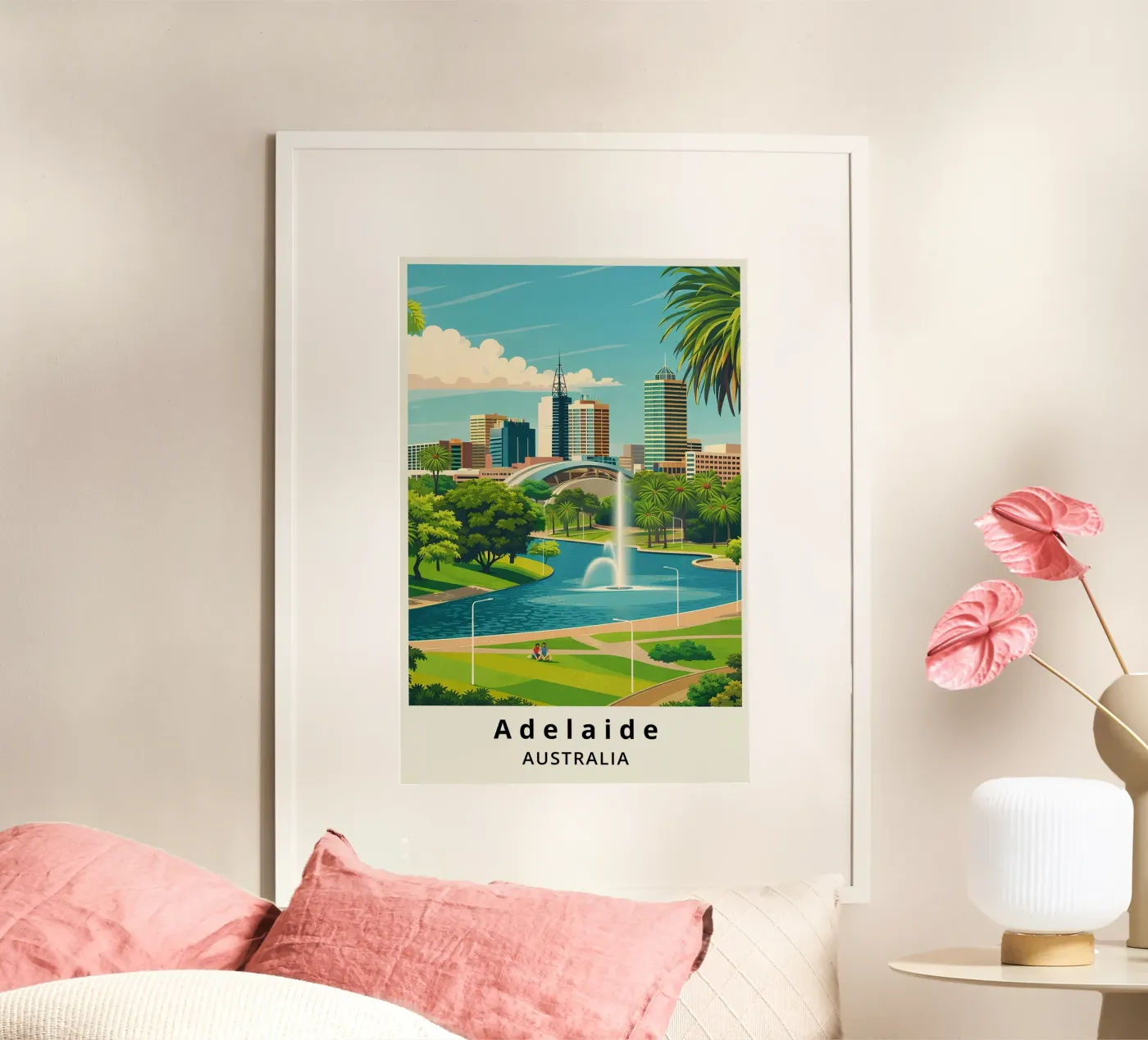 Adelaide poster van Catvalenzuele