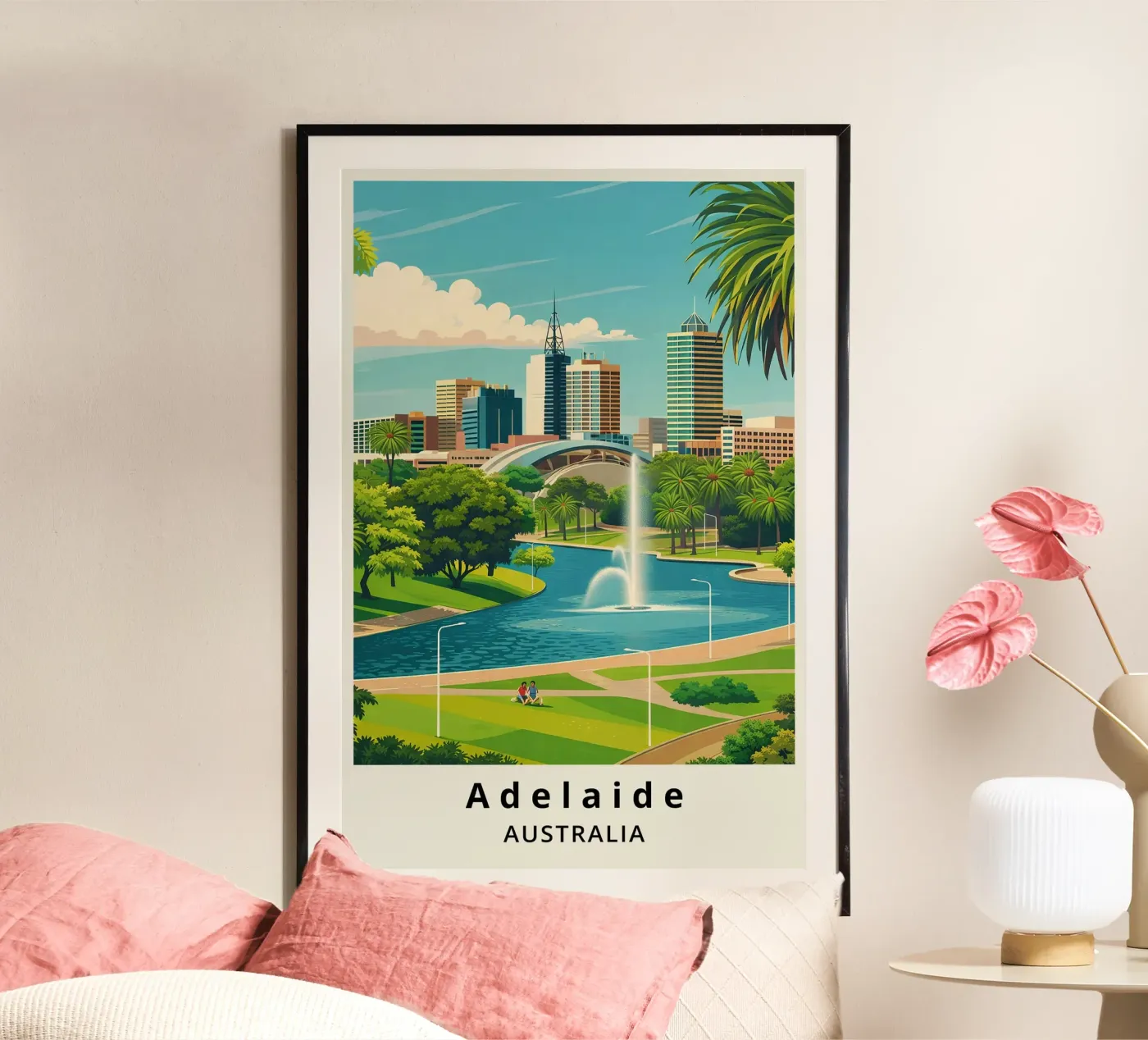 Adelaide poster van Catvalenzuele