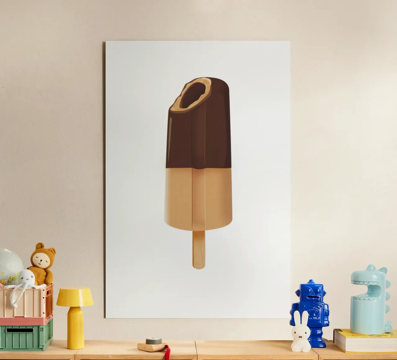 Chocolate Ice forex plate by Julia Marquardt-Lott