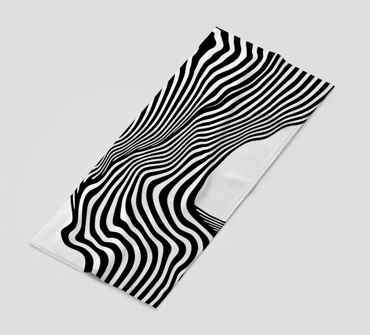 Liquid stripes telo mare da Happypatterns