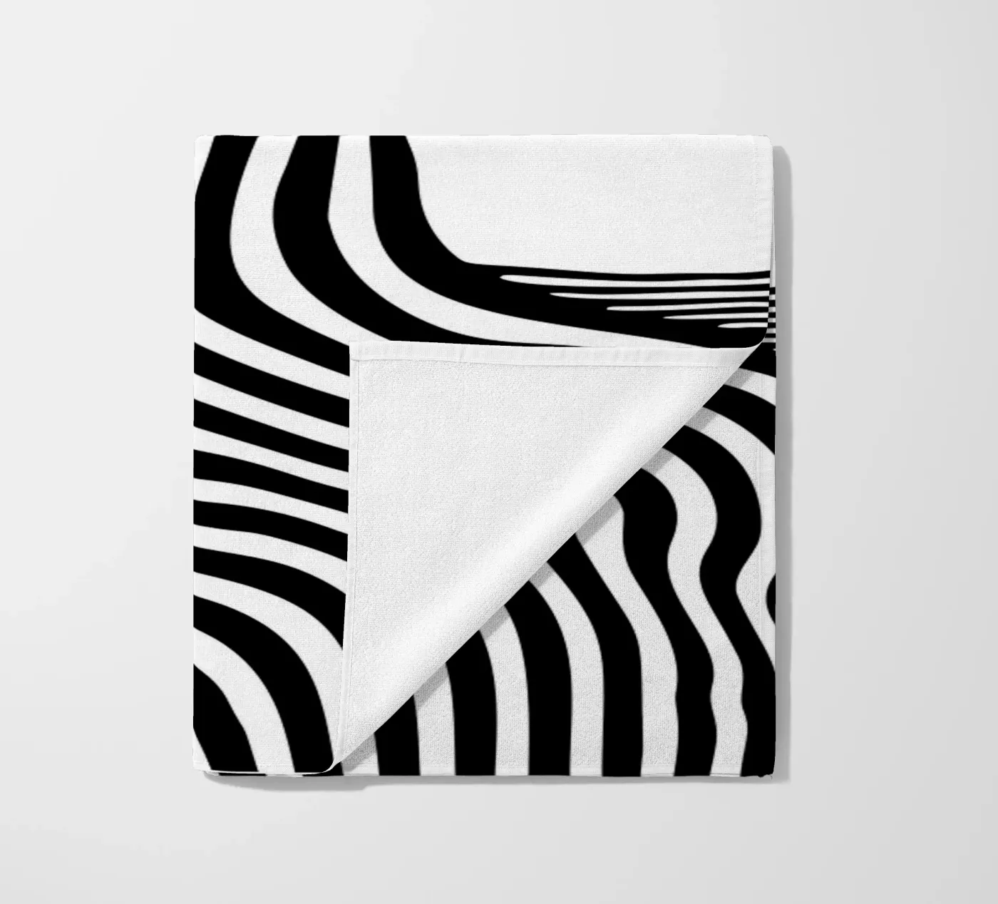 Liquid stripes telo mare da Happypatterns