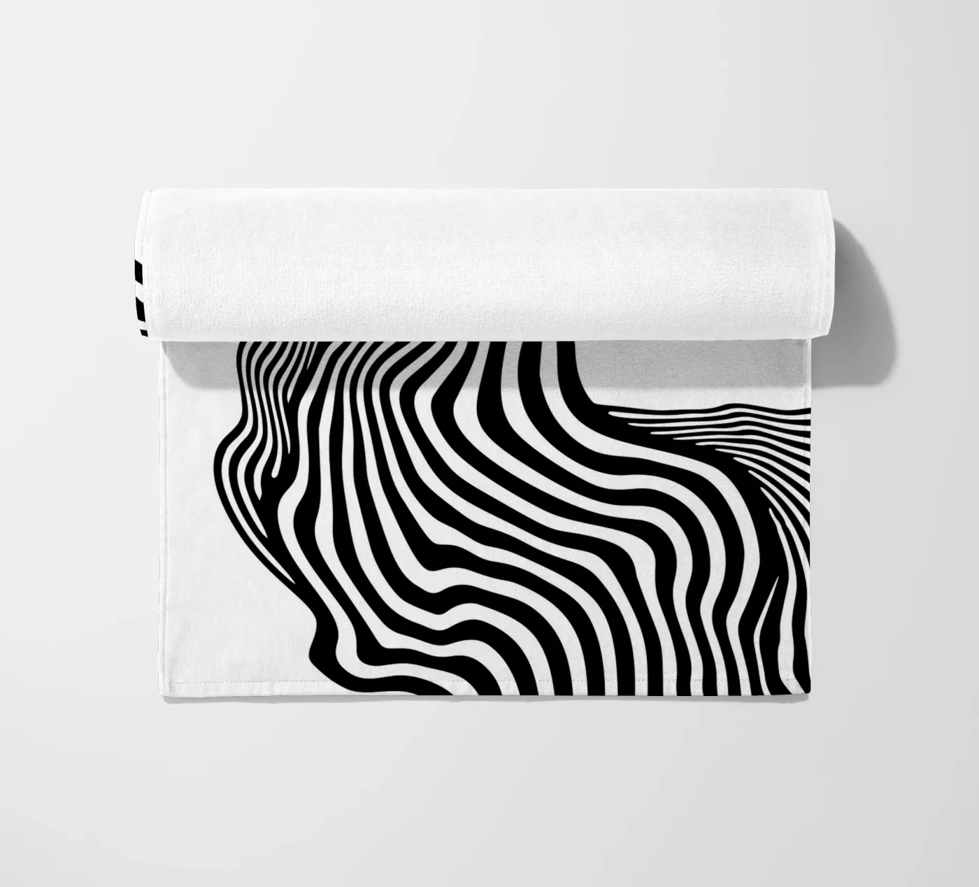 Liquid stripes telo mare da Happypatterns