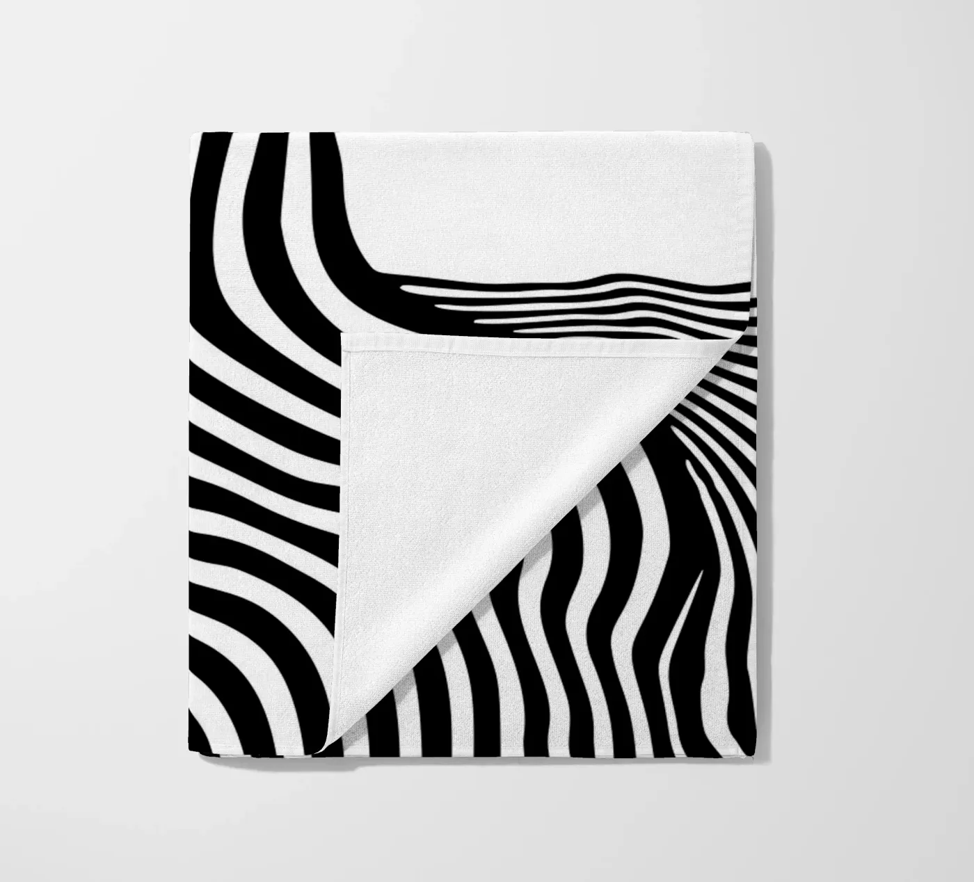 Liquid stripes telo mare da Happypatterns
