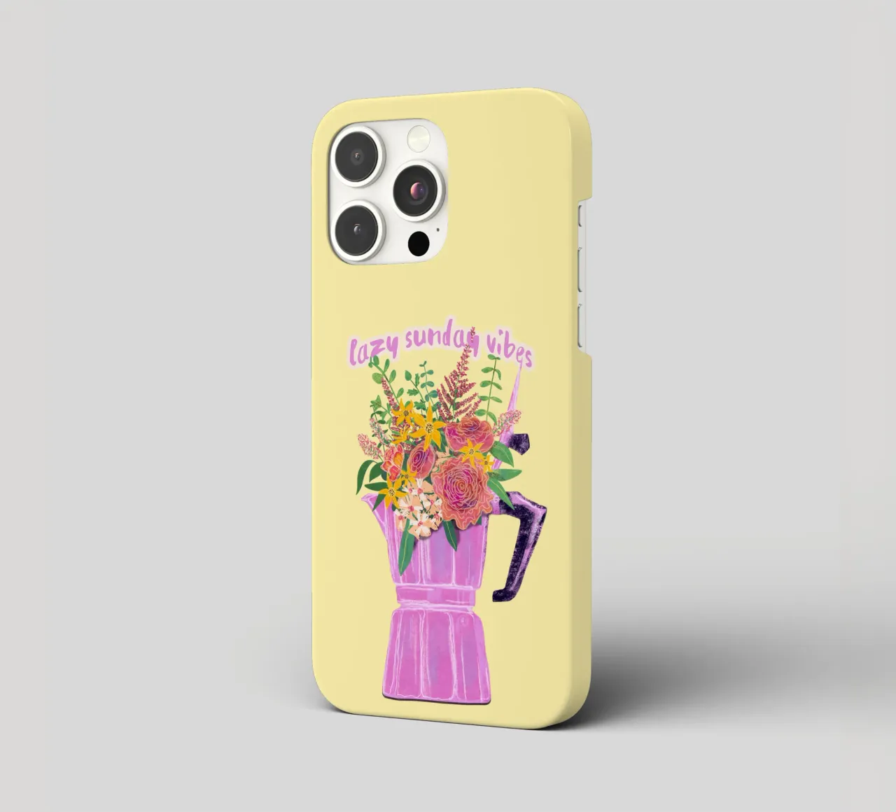 Lazy Sunday Vibes cover iphone da Illustration Raissa Oltmanns