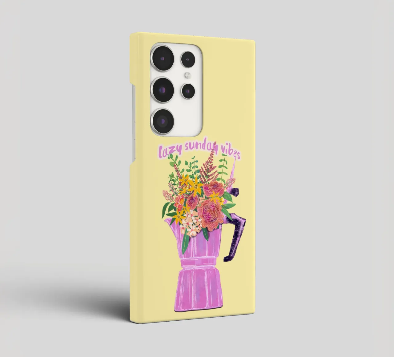 Lazy Sunday Vibes Samsung Hülle von Illustration Raissa Oltmanns