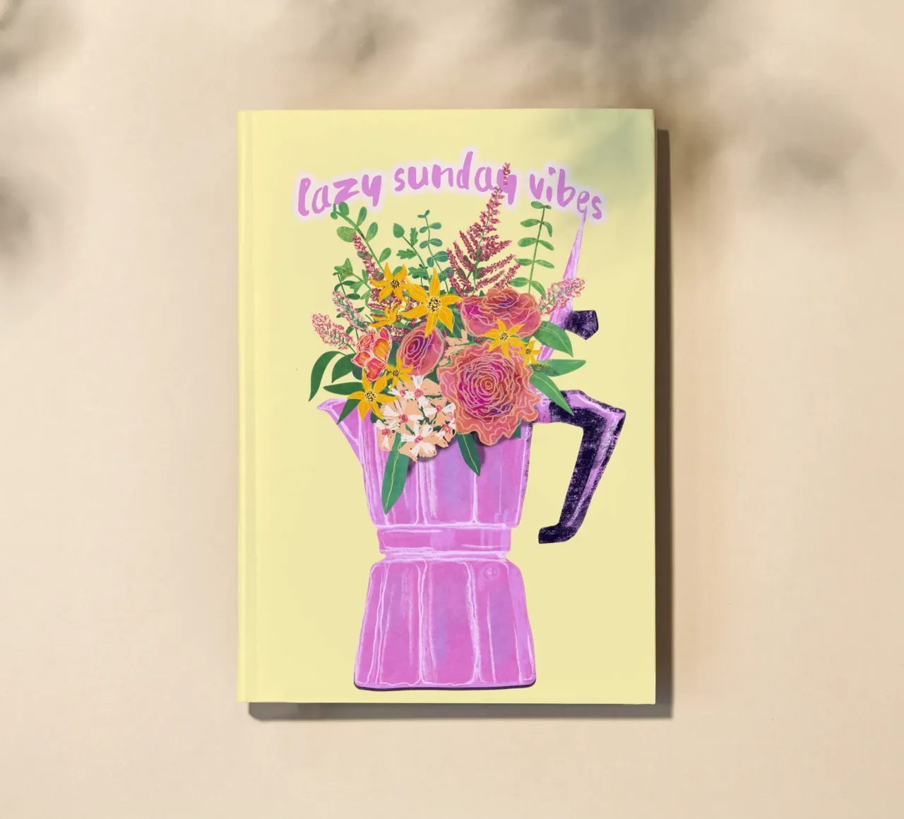 Lazy Sunday Vibes carnet de notes de Illustration Raissa Oltmanns