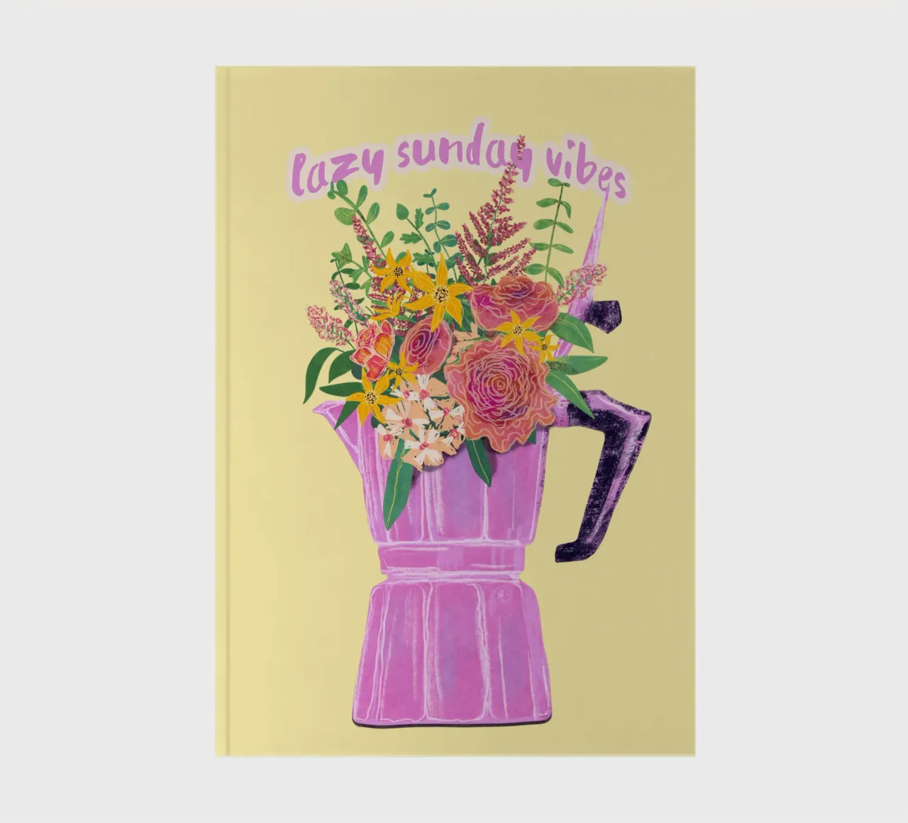 Lazy Sunday Vibes carnet de notes de Illustration Raissa Oltmanns