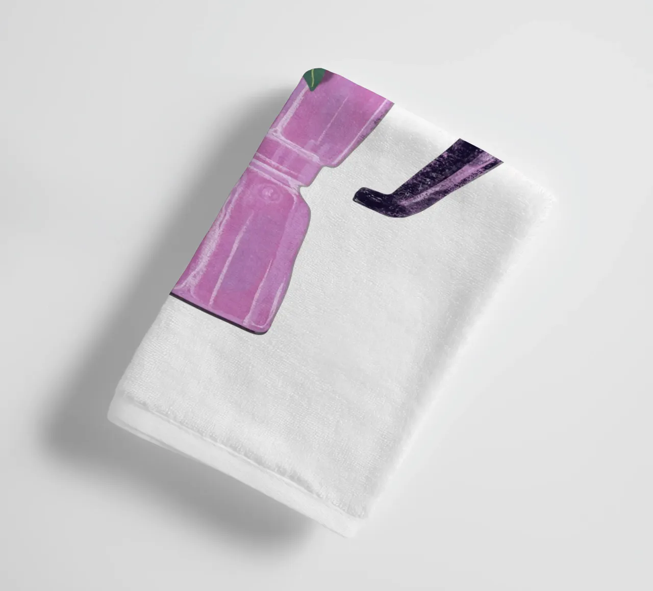 Lazy Sunday Vibes towel by Illustration Raissa Oltmanns