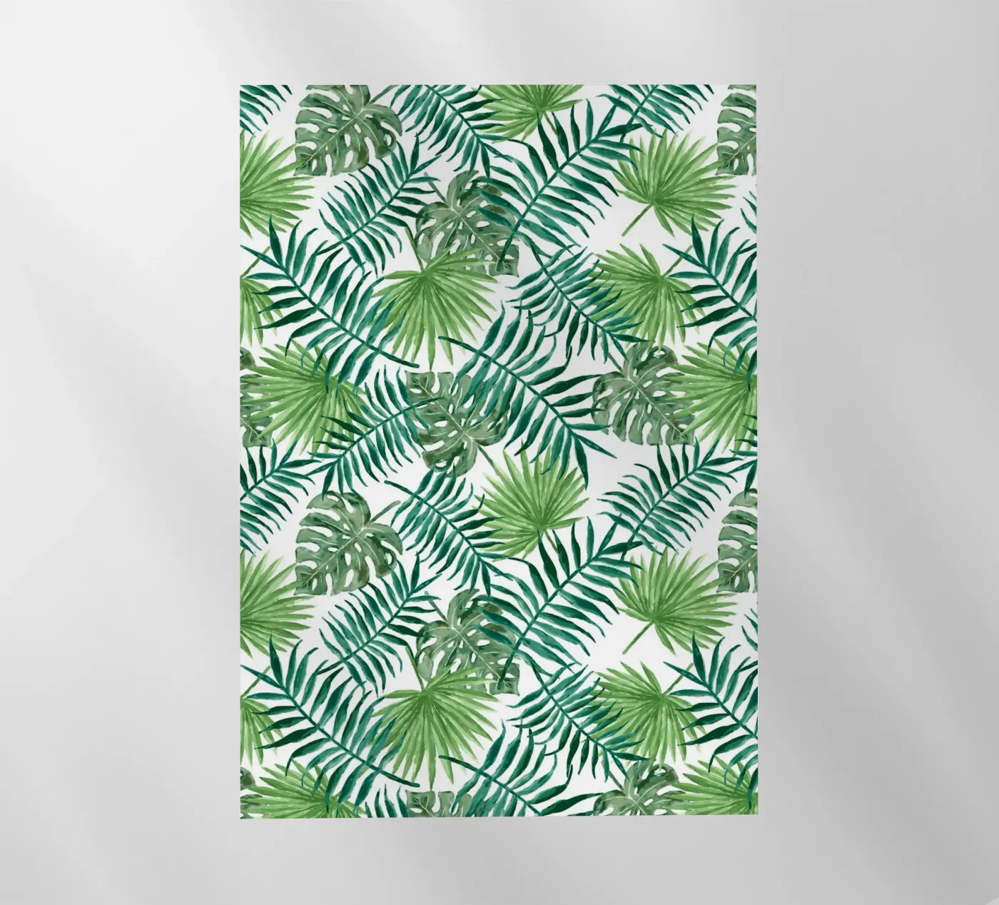 Plants pattern backlit folie van Happypatterns