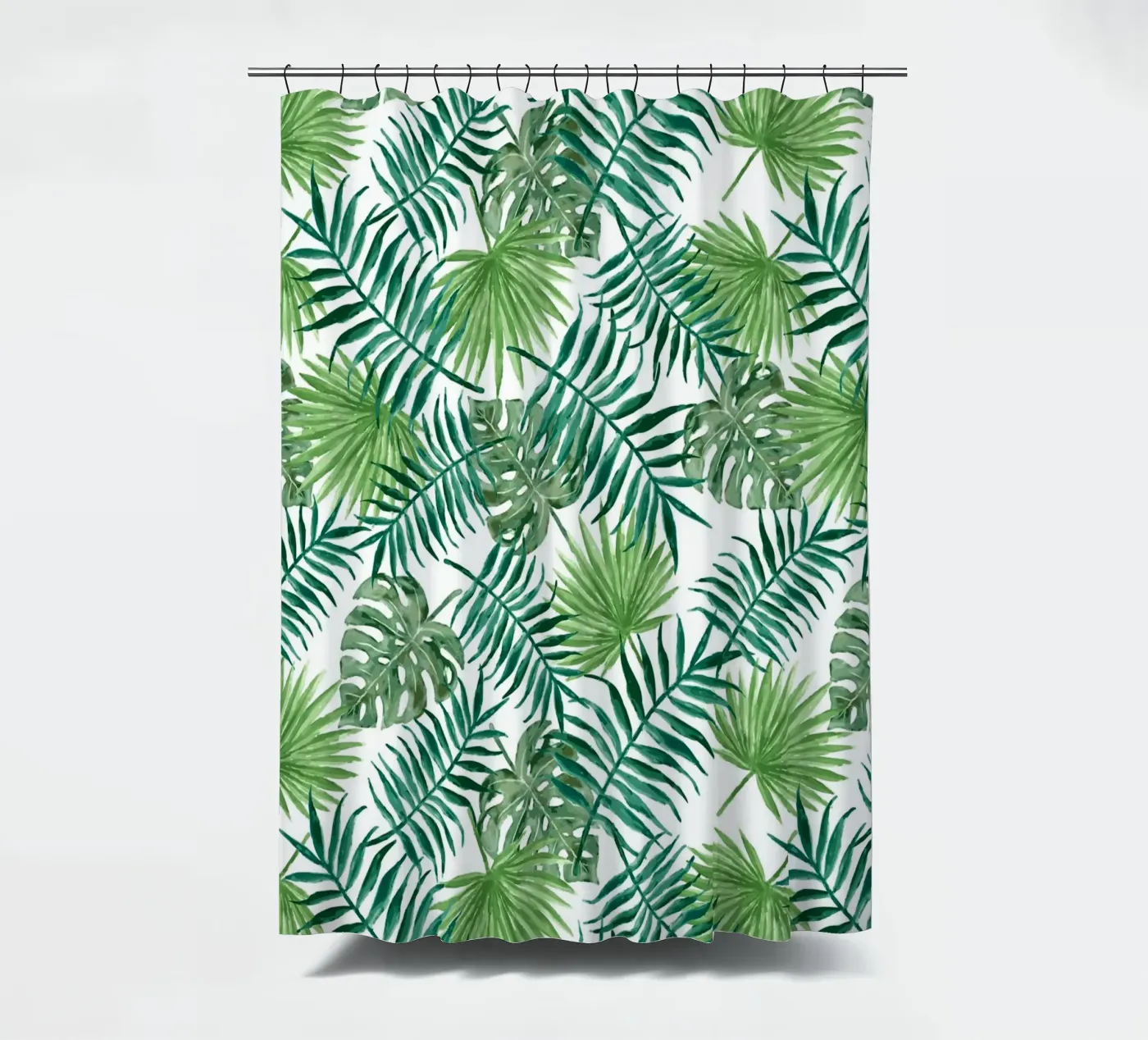 Plants pattern Duschvorhang von Happypatterns