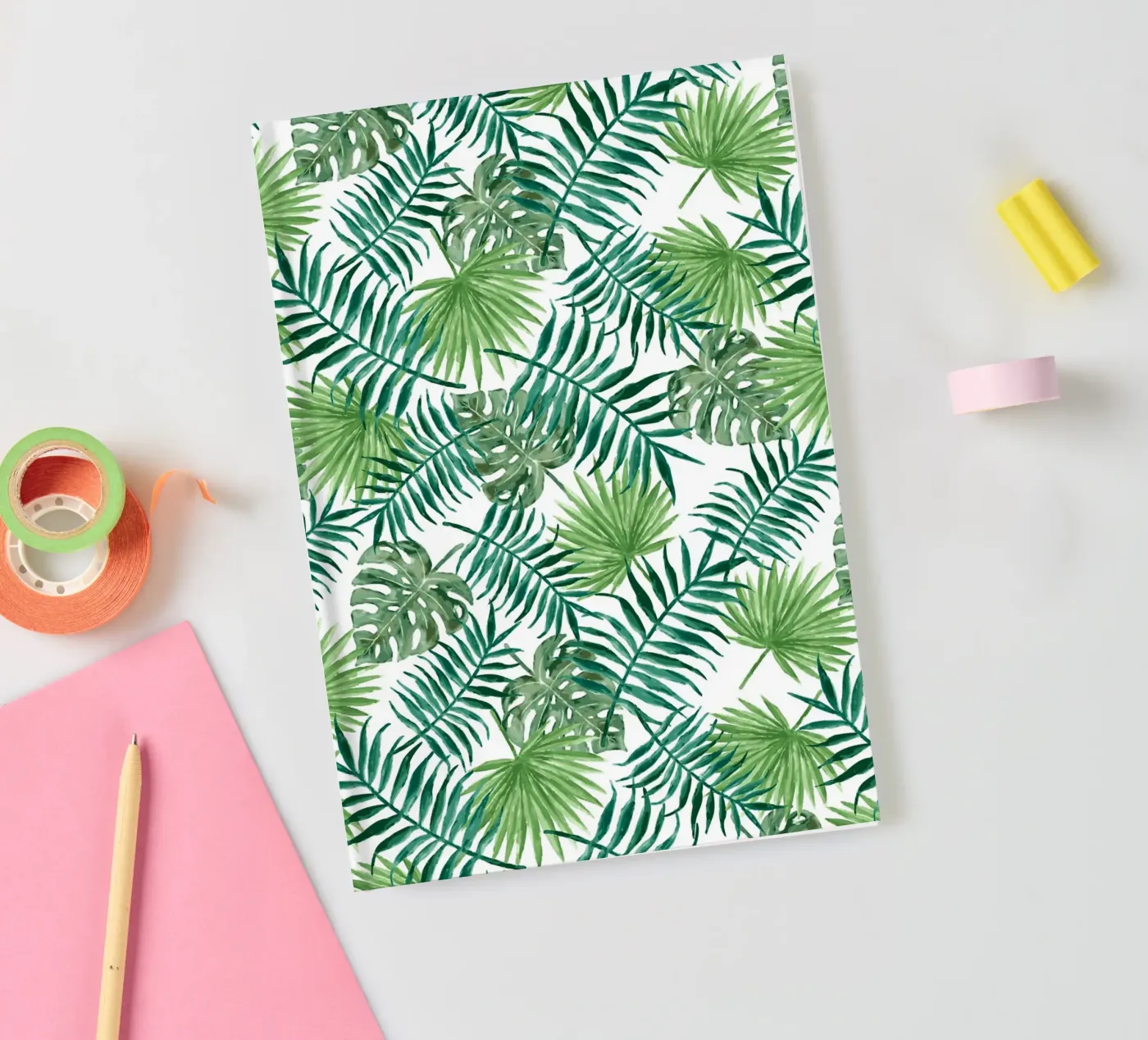 Plants pattern notebook by Happypatterns