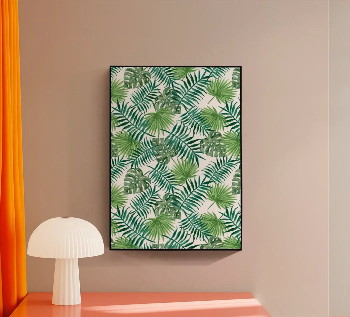 Plants pattern plexiglas de Happypatterns