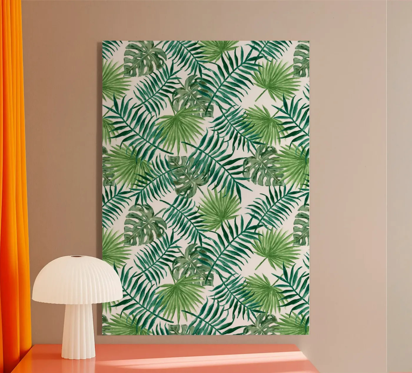 Plants pattern plexiglas de Happypatterns