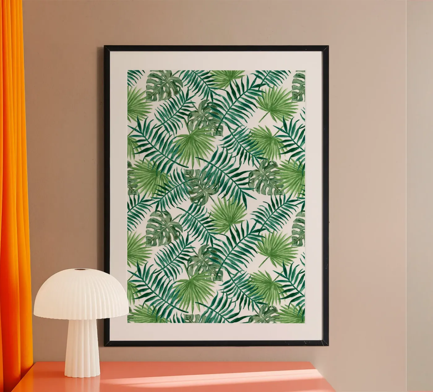 Plants pattern Poster von Happypatterns