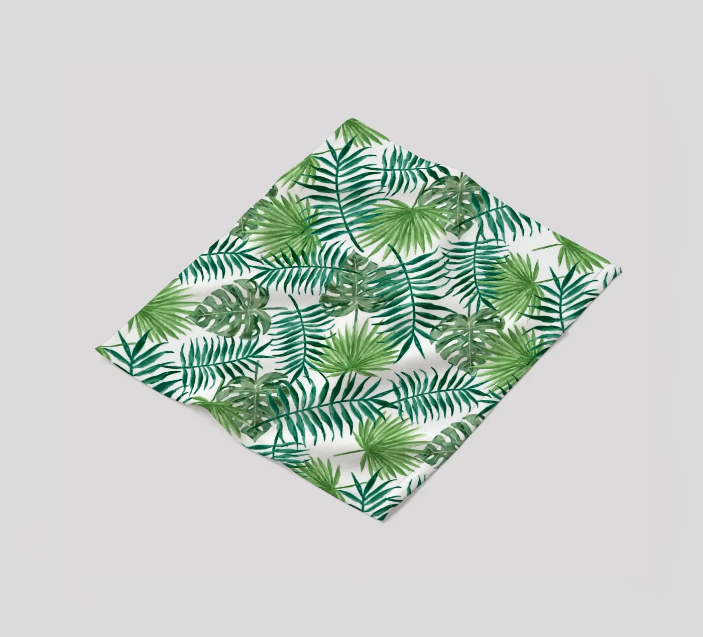Plants pattern Fleecedecke von Happypatterns