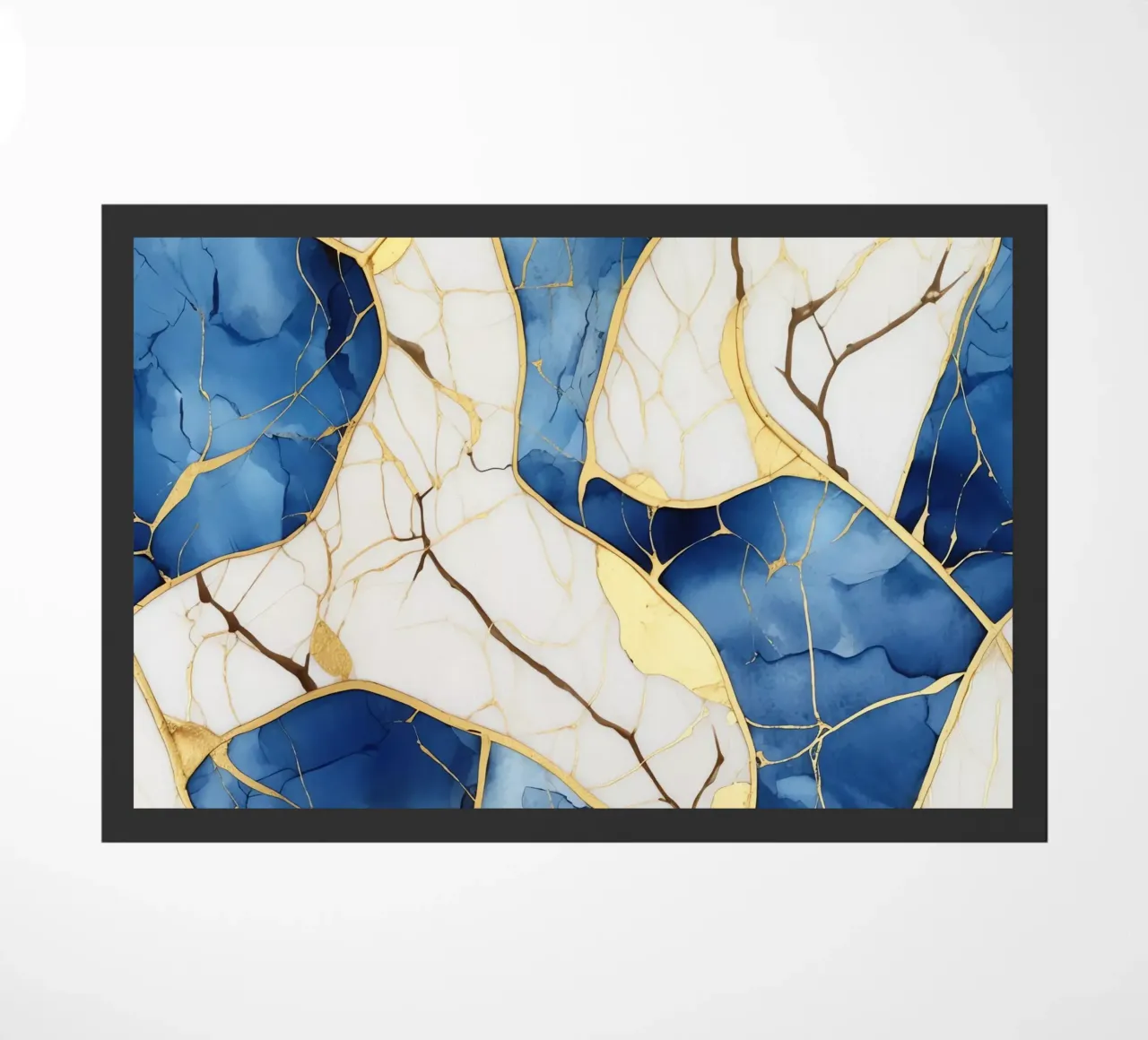 Art Kintsugi Blanc Bleu et Or zerbino da Théïa's Fantasia World