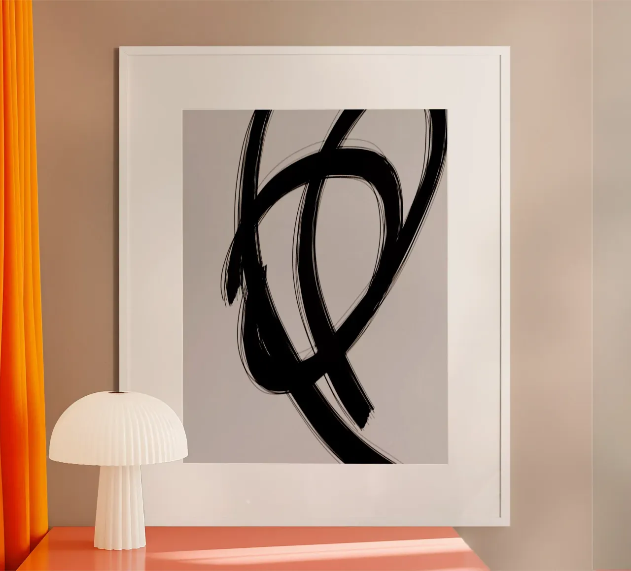 Strokes 3 | Minimal Black & Neutral Abstract carta hahnemühle da sabidussi
