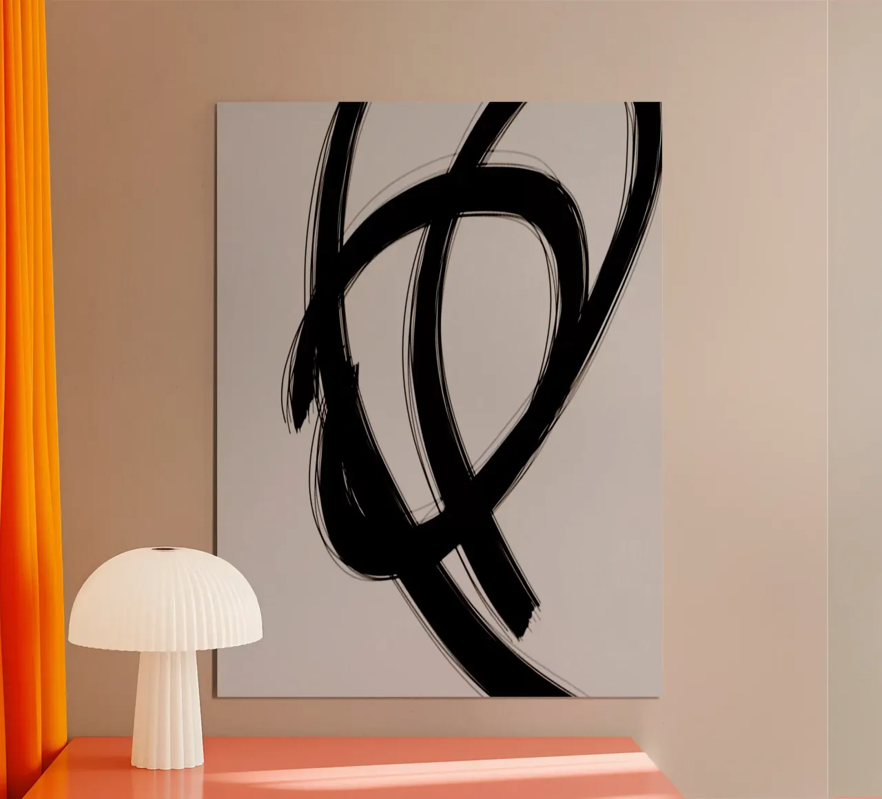 Strokes 3 | Minimal Black & Neutral Abstract carta hahnemühle da sabidussi