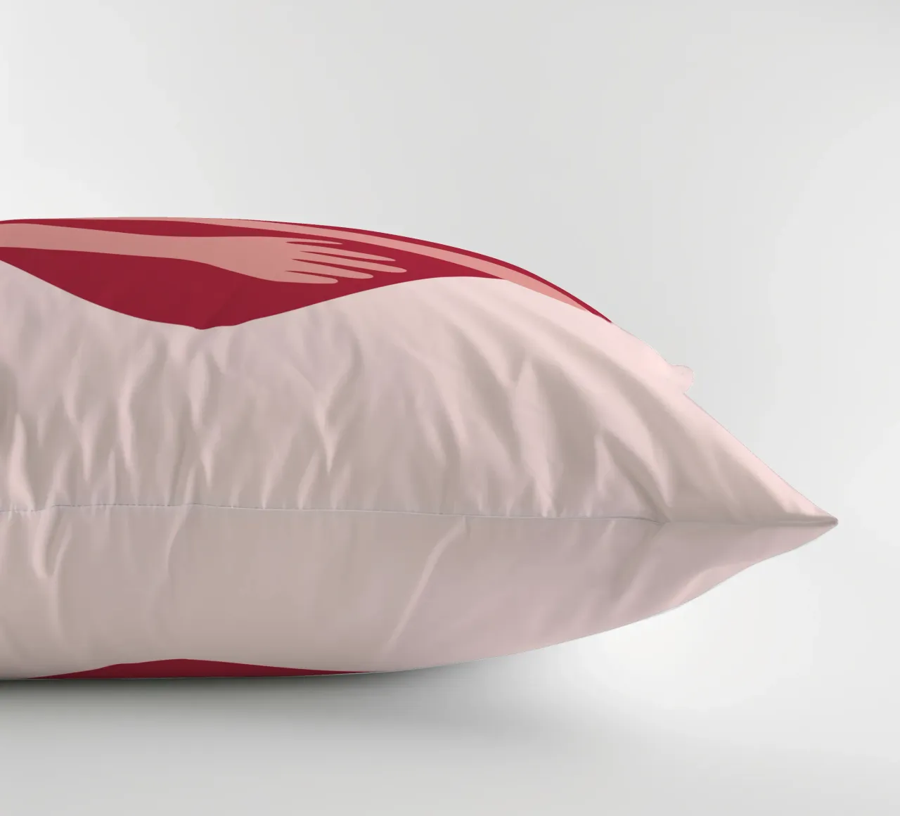 Love, Love, Love decorative cushion by Illustration Raissa Oltmanns