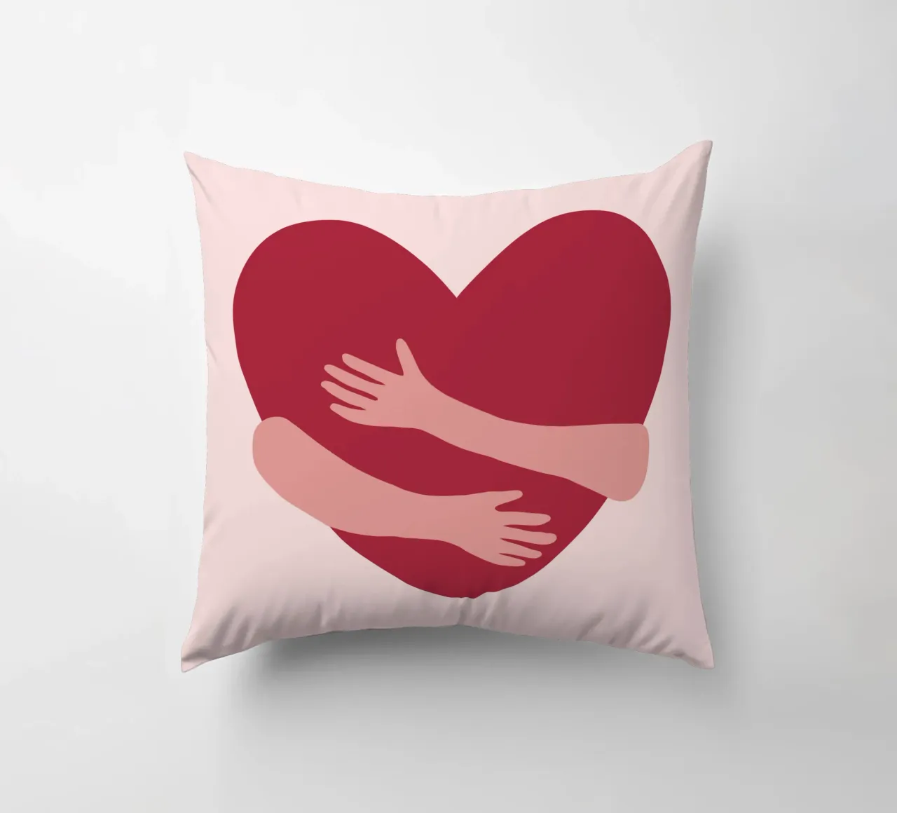 Love, Love, Love decorative cushion by Illustration Raissa Oltmanns
